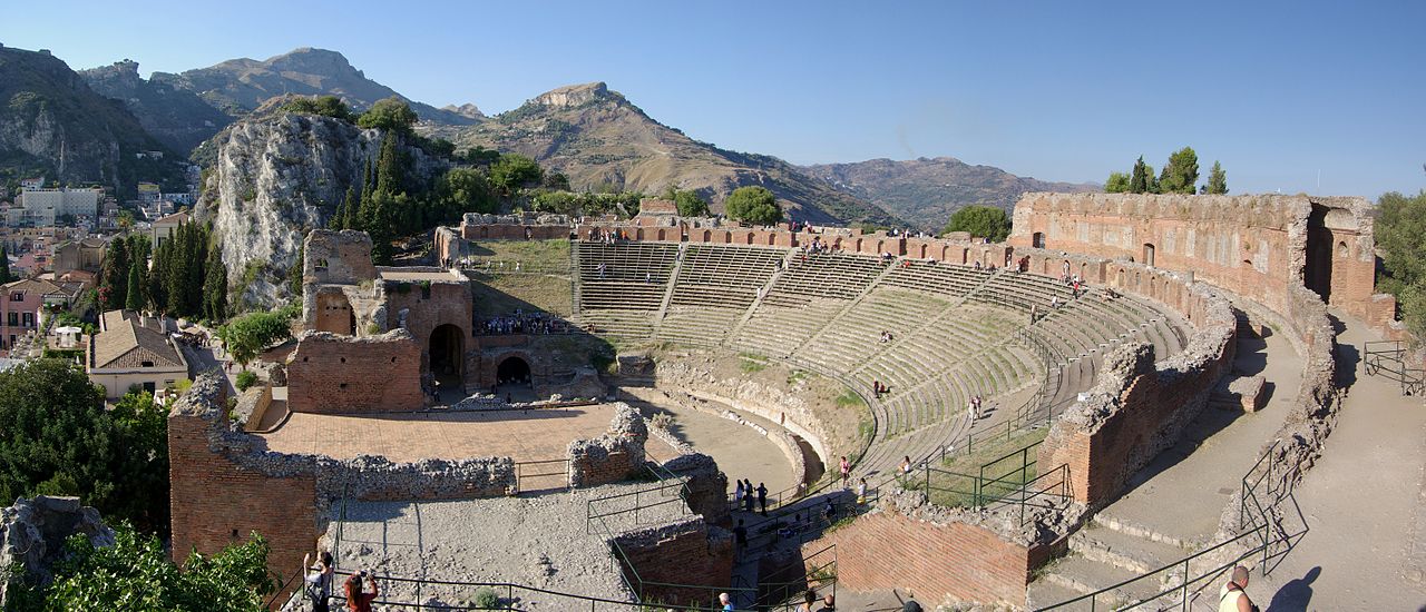 audioguida Teatro antico di Taormina