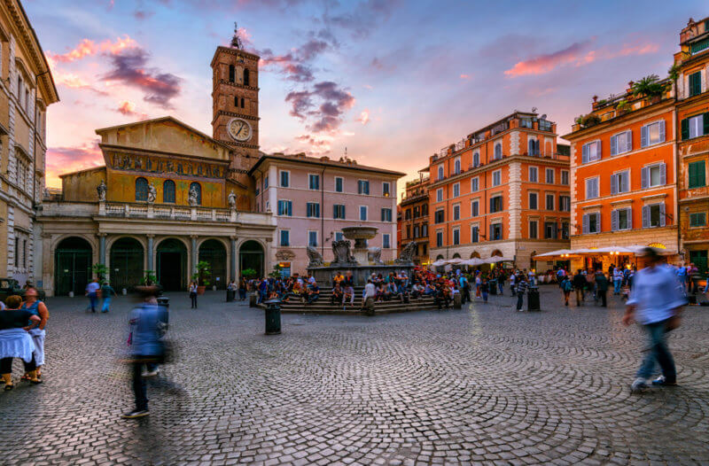 audioguida Trastevere