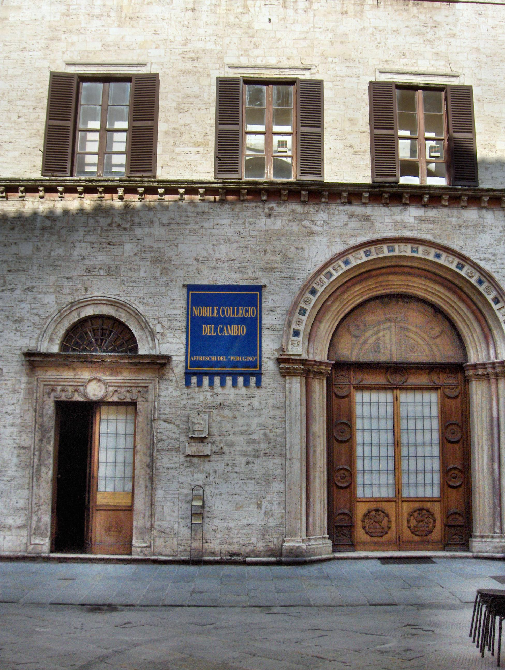 audioguida Collegio del Cambio