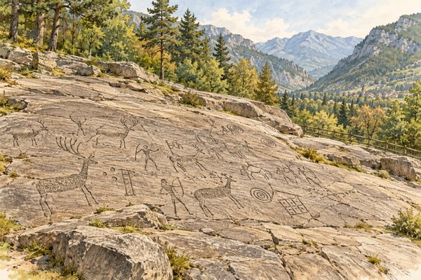Arte rupestre della Valcamonica: il parco di Naquane