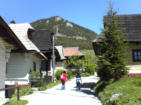 Vlkolinec: il villaggio di case in legno