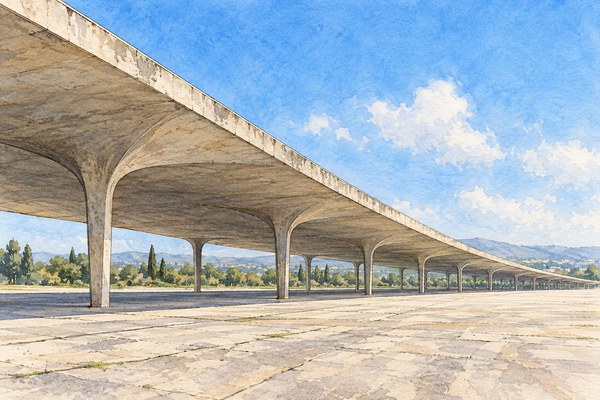 Tripoli: la fiera internazionale di Oscar Niemeyer