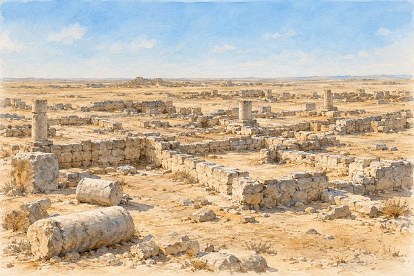 Abu Mena: le tracce della citta dei pellegrini