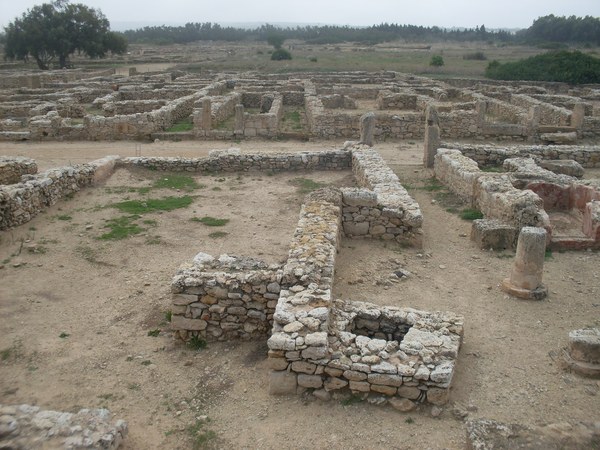 Kerkuane: le case della citta punica