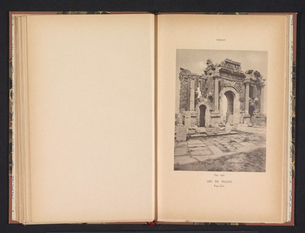 Timgad: la griglia della citta romana