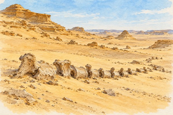 Wadi al-Hitan: le balene nel deserto, Wadi al-Hitan