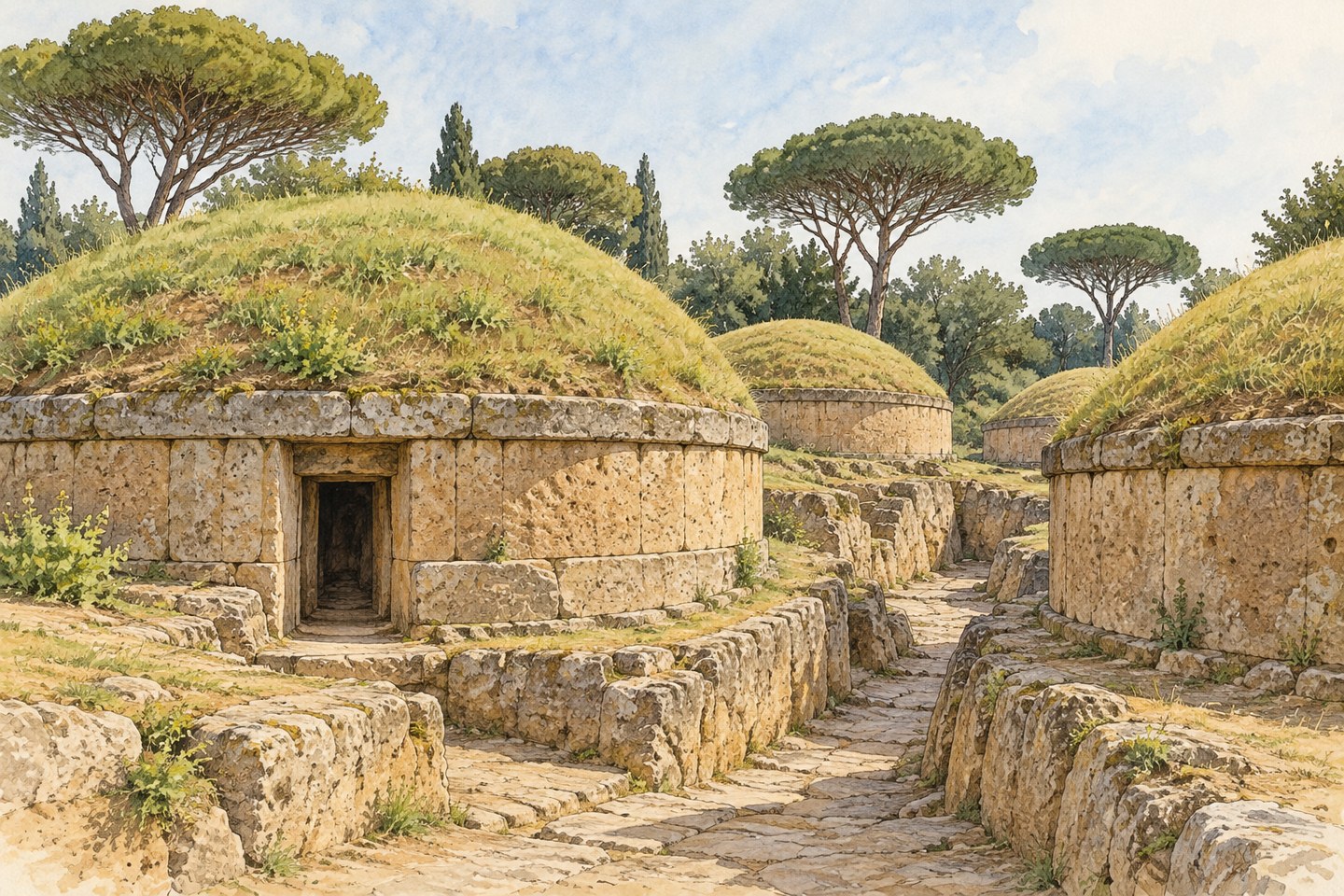 Audioguida Necropoli etrusca della Banditaccia