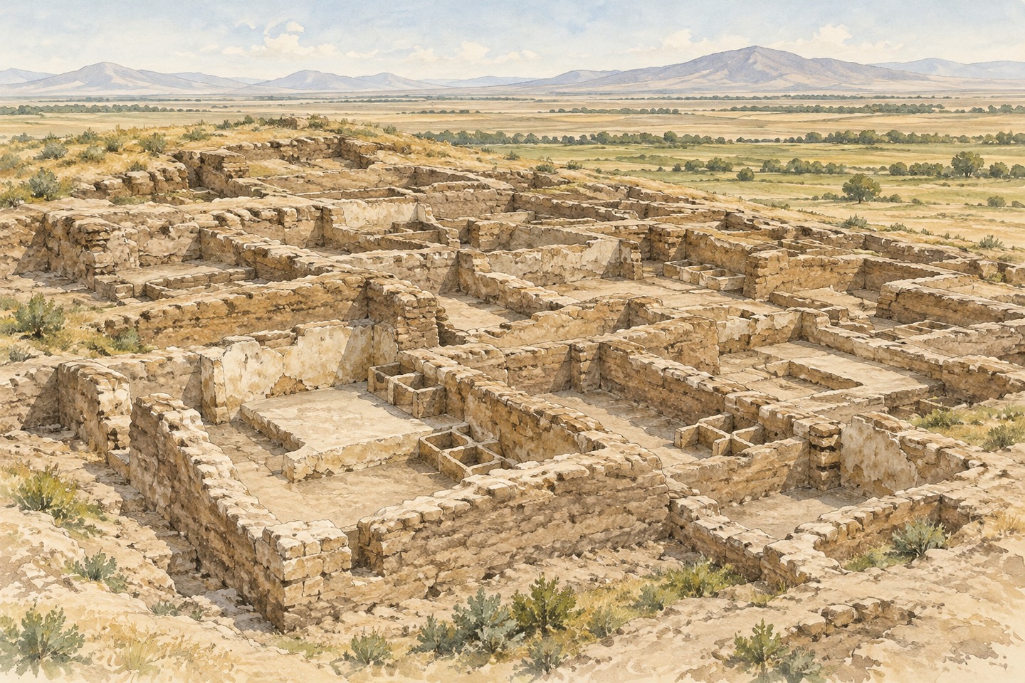 Audioguida Catalhoyuk: case e vita nel Neolitico