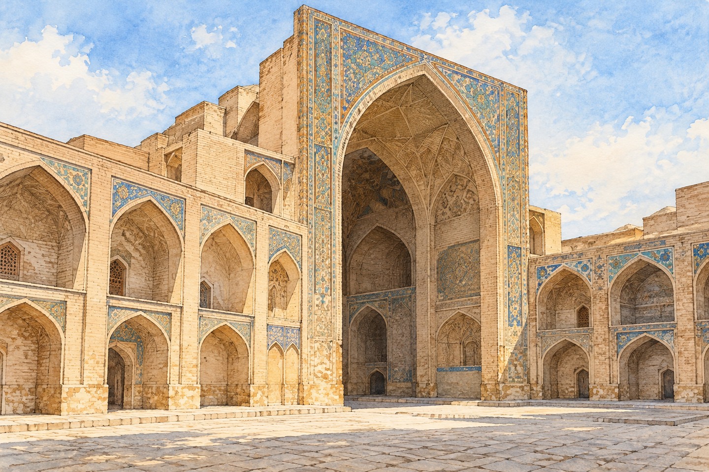 Audioguida Isfahan: la moschea del Venerdi